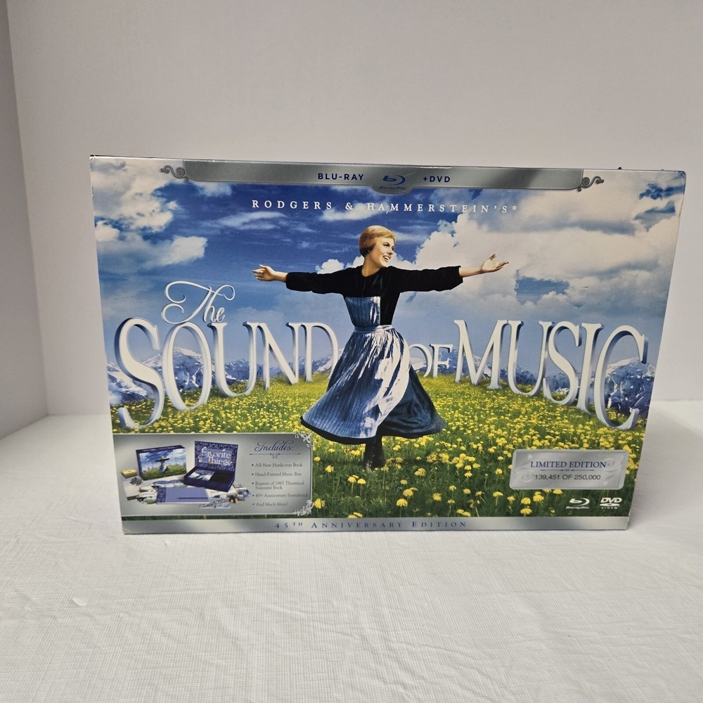 The Sound of Music Collectors Edition 45th Anniversary Blu-Ray + DVD Limited Ed